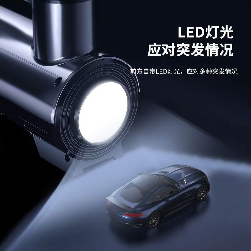Car Air Pump for Tires, Dual-Cylinder, High-Pressure, High-Power, 12V for Car, 220V for Home Use, Genuine Product