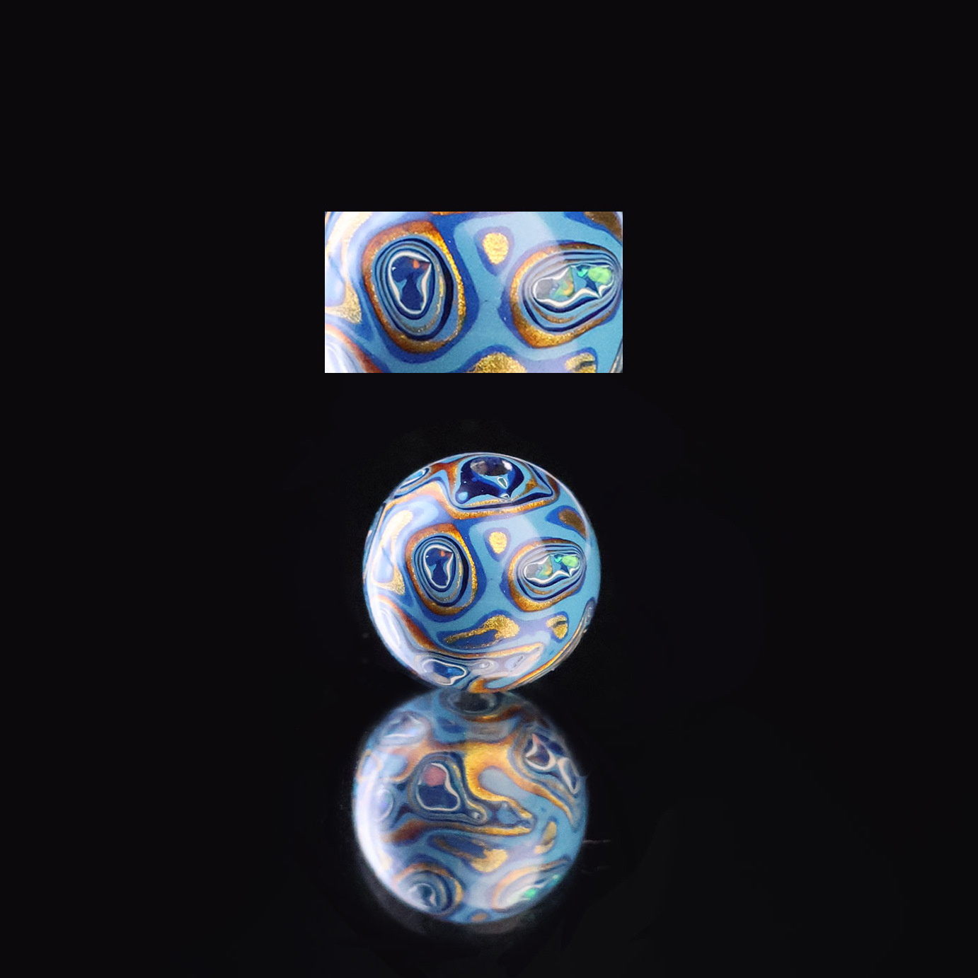 10mm 오팔 미디엄 블루