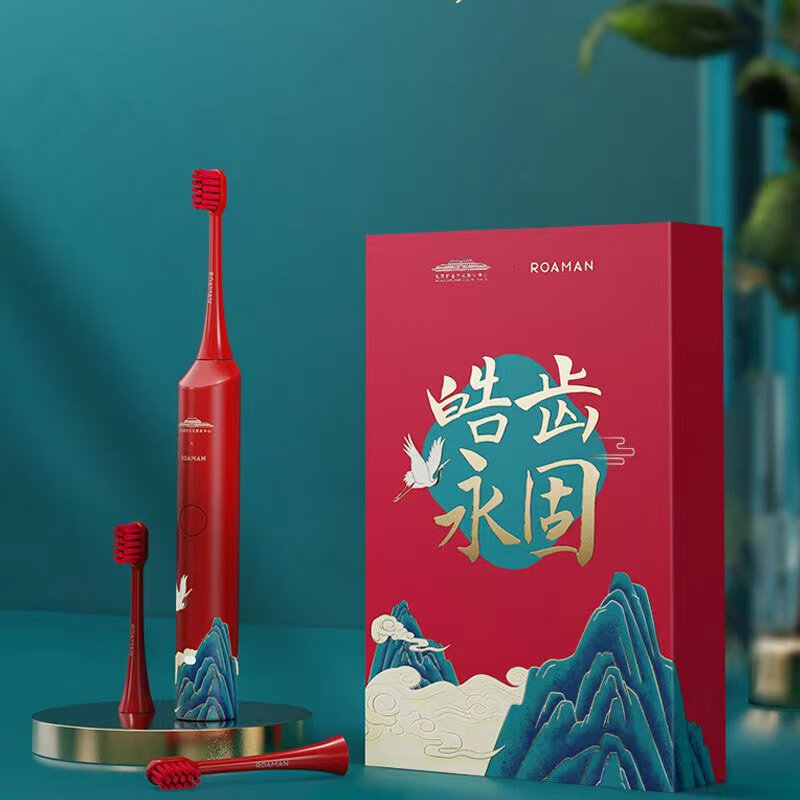 로만 G09 국조 선물 세트/전동 칫솔