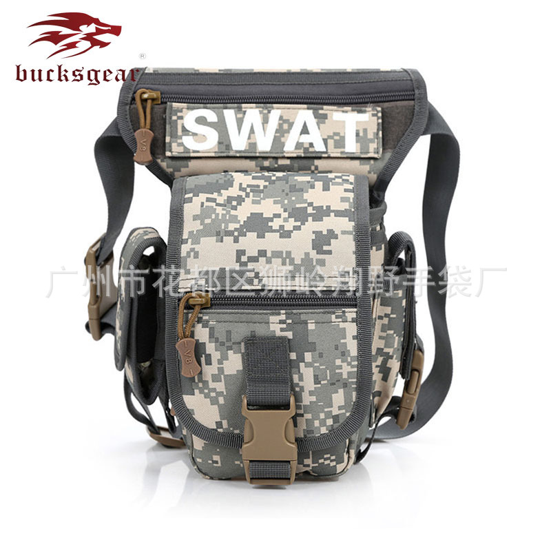 XIANGYE 야외 다기능 승마 다리 가방 등산 스포츠 가방 낚시 가방 군사 팬 전술 허리 가방 액세서리 가방