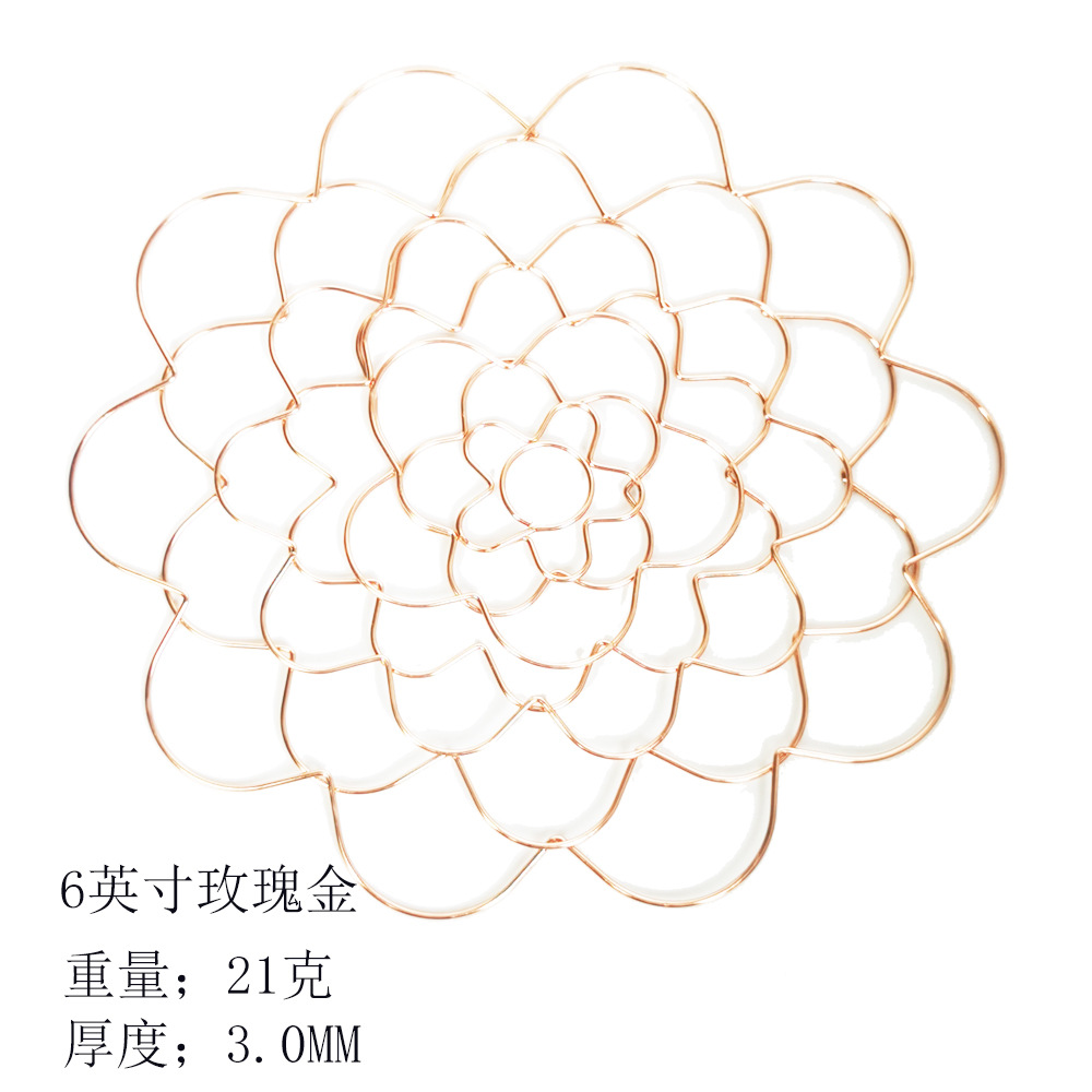 6inch 로즈 골드(15cm)