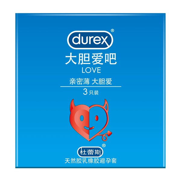 Durex Condoms Bold Love Hyaluronic Acid Ultra-Thin Concealed 3 Pack…
