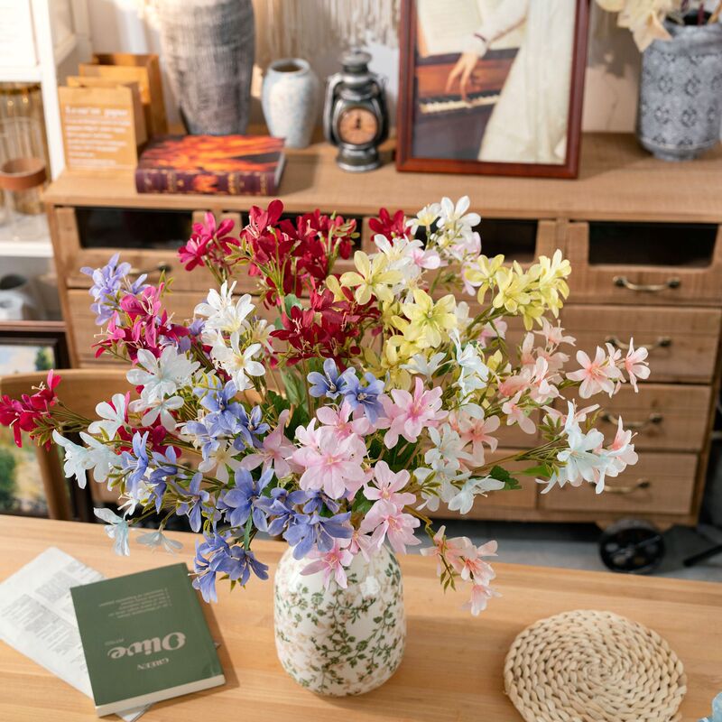 Artificial Flowers of Fragrant Snow Orchids and Dancing Orchids, Home Decoration, Wedding Arrangements, Flower Walls, Fake Flower Crafts Artificial Flowers of Fragrant Snow Orchids and Dancing Orchids, Home Decoration, Wedding Arrangements, Flower Walls, Fake Flower Crafts
