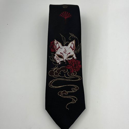 Two-dimensional Japanese nine-tailed fox tie JKDK uniform shirt hand-made all-match fashionable nine-tailed fox tie