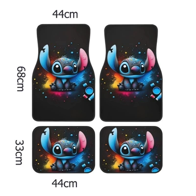 Cartoon Animation Car Stain-Resistant Floor – Avtomobil döşəmə paspasları - dsn-foot-pad-82-3344cm-two-piece-set