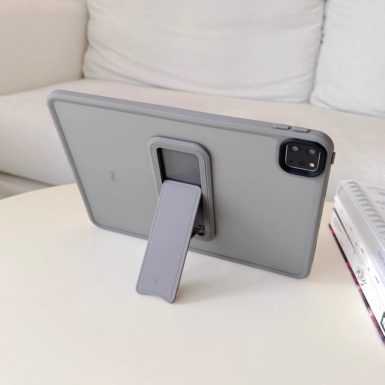 Suitable for Apple Ipad10 Protective Case Transparent Ipad7/8/9 Frosted Stand Ipad5/6 Protective Case Air2