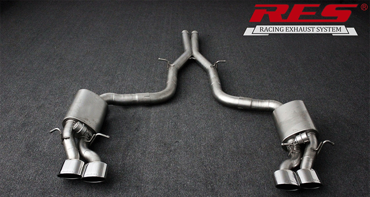 Applicable to Mercedes-Benz C260L A45S 1.5T 2.0T National Six Modified res Exhaust Head Middle and Tail Valve Sound