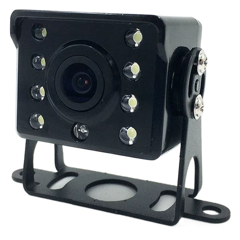 Широкоугольная задняя камера ночного видения высокой четкости CVBS, камера заднего вида для автобуса, камера для грузовика с 8 лампами