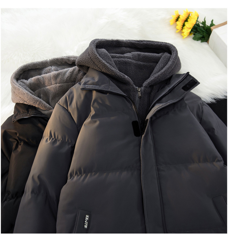 Plus-Size Fleece-Lined Parka – Oversized Thermal Jacket With Hidden Pockets (M-8XL, 3 Colors, 500g Polyester Fill, No-Logo Design)_voghion.com