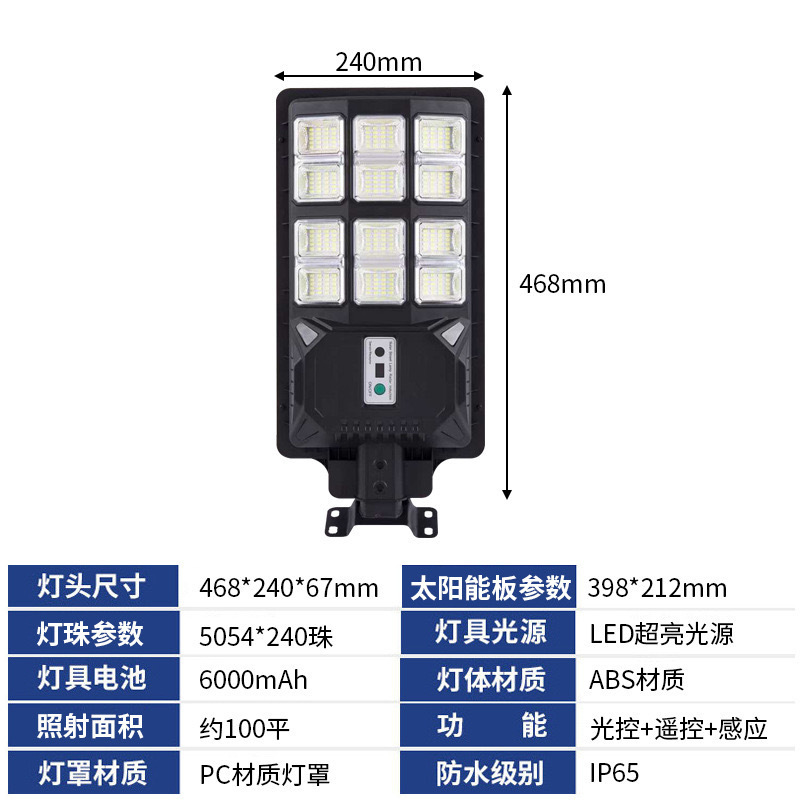 새로운 200W에는 리모컨 + 브래킷 + 설치 액세서리가 함께 제공됩니다.