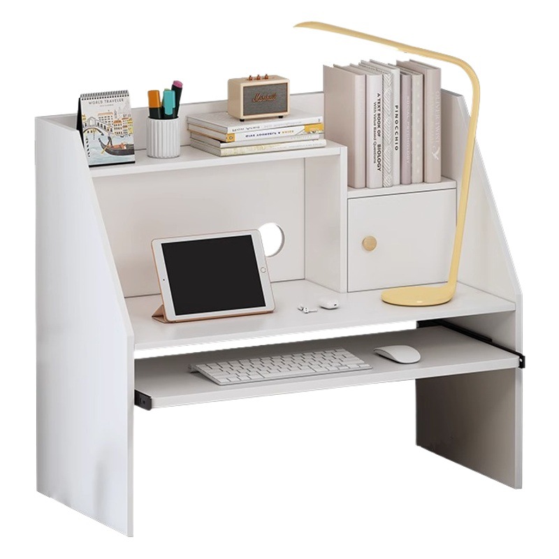 Cama Escritorio estudiante universitario Escritorio de escritura dormitorio artefacto portátil escritorio dormitorio superior e inferior litera perezoso pequeña mesa