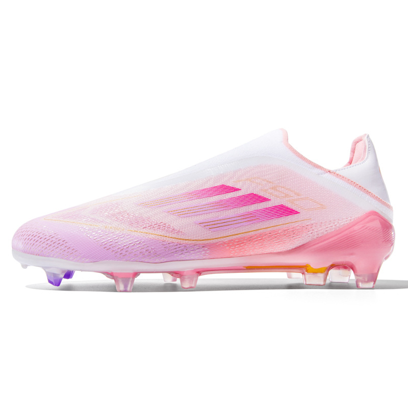 2025 nueva moda transfronteriza explosiva zapatos de fútbol de clavos largos zapatos de entrenamiento transpirables para hombres y mujeres fábrica