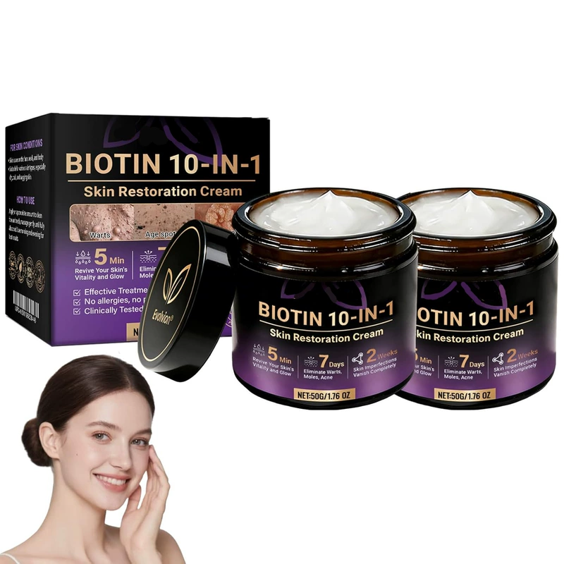 Крем для кожи Evolvion Biotin 10-in-1 Skin Restoration