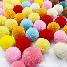 ��ë����5CM�pɫ��ƴë�q���ֹ�diy���b�o�ϒ���_˾��ë�����l