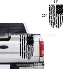 X-312美国国旗图形车身贴花条纹越野车尾贴汽车车身贴纸乙烯基