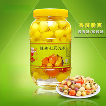 广西七彩泡椒酱香味酸辣五彩椒200/880克/900克特色下饭菜辣椒酱