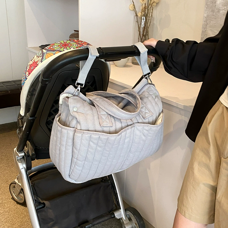 Сумка для мамы, корейская сумка большой вместимости для матери и ребенка, сумка для косметики для прогулок, детский дорожный чемодан, сумка через плечо