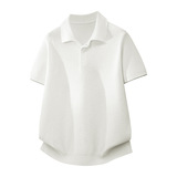 ZY8117-3D短袖T恤休闲cleanfit莱赛尔天丝老钱风针织OLO，男装针织衫/毛衣，星座614