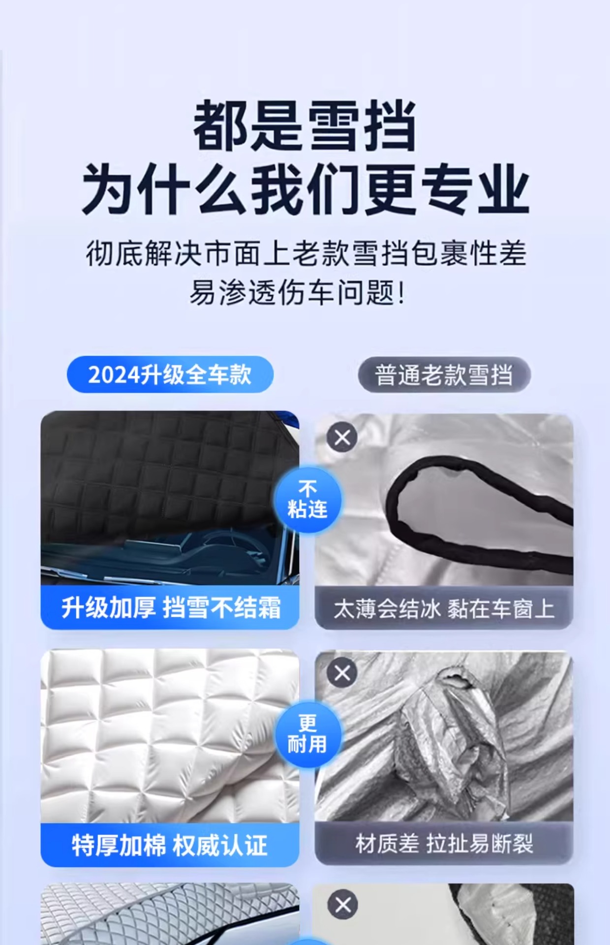 Car Front Windshield Anti-Freeze Cover, Snow Shield, Anti-Frost, Snow Shield, Sunshade, Snow Shield, Windshield, Winter Car Cover