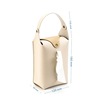 Car hanging back seat PU leather paper tissue bag napkin box travel outdoor hanging creative paper towel bag box spot