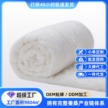 加工定制桐乡蚕丝被源头工厂柞蚕丝光胎原料内胆被芯被子礼品被