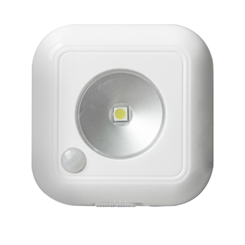 亚马逊专供电池款小夜灯可磁吸壁橱过道楼道人体感应款可调节亮度