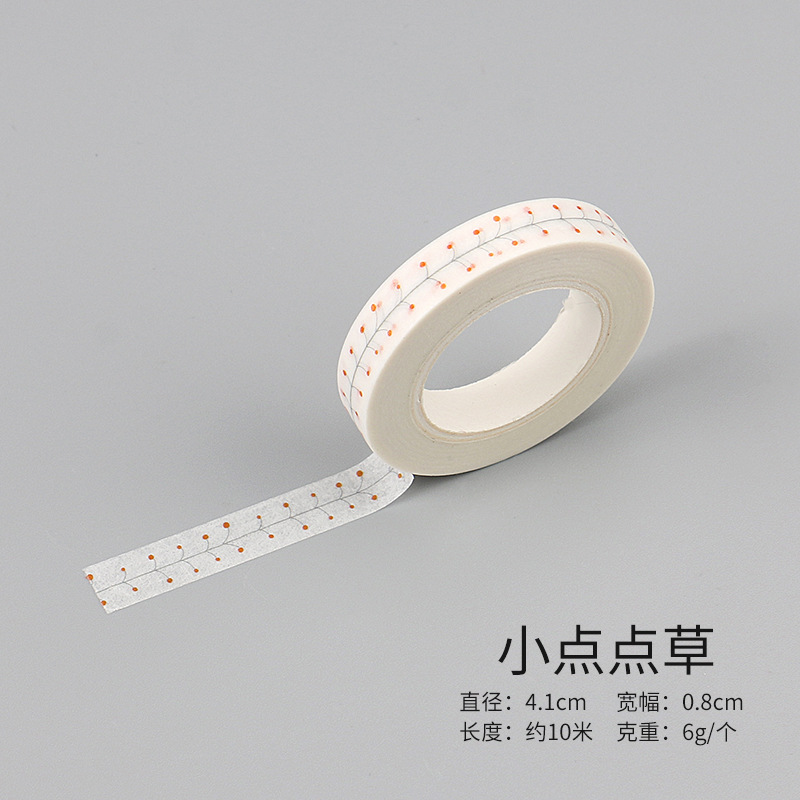 10 m Tamaño pequeño 15 pintado a mano cinta de papel creativo línea split línea pegatinas mano cuenta diario cinta decorativa pegatinas