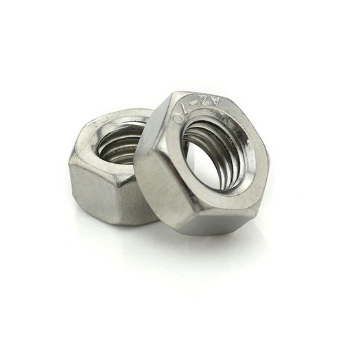 DIN934 German Standard A2-70 High-Strength Anti-Slip Locking Washed Rust-Proof 304 Stainless Steel Hex Nut