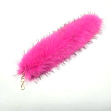 �º���β��耳��40cm�º���β��ʮ�ֺ�β�����Ů���b������
