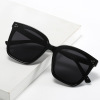 Square trend sunglasses, glasses solar-powered, Korean style, internet celebrity