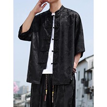 C 89429 Chinese Style Short Sleeve Shirt �Ї��L�߷����r��