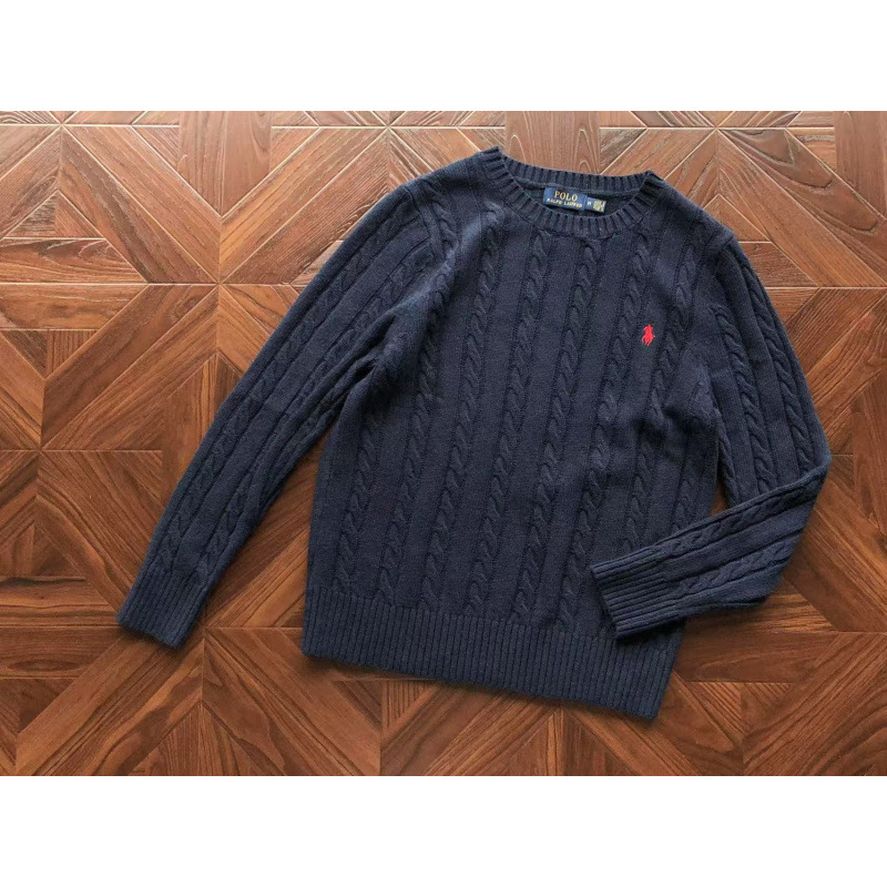 Fuente de alta versión Paul otoño ropa de hombre de cuello redondo chaqueta chaqueta camiseta de punto suéter de pony casual un cabello