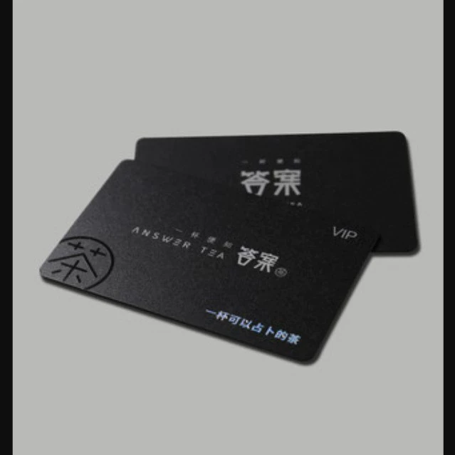 Новый материал матовая IC M1 карта 500 штук персонализированный датчик умный