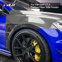 Подходит для Volkswagen Golf 7/7.5, аксессуары для модификации переднего крыла из карбона, декоративная рамка переднего крыла.