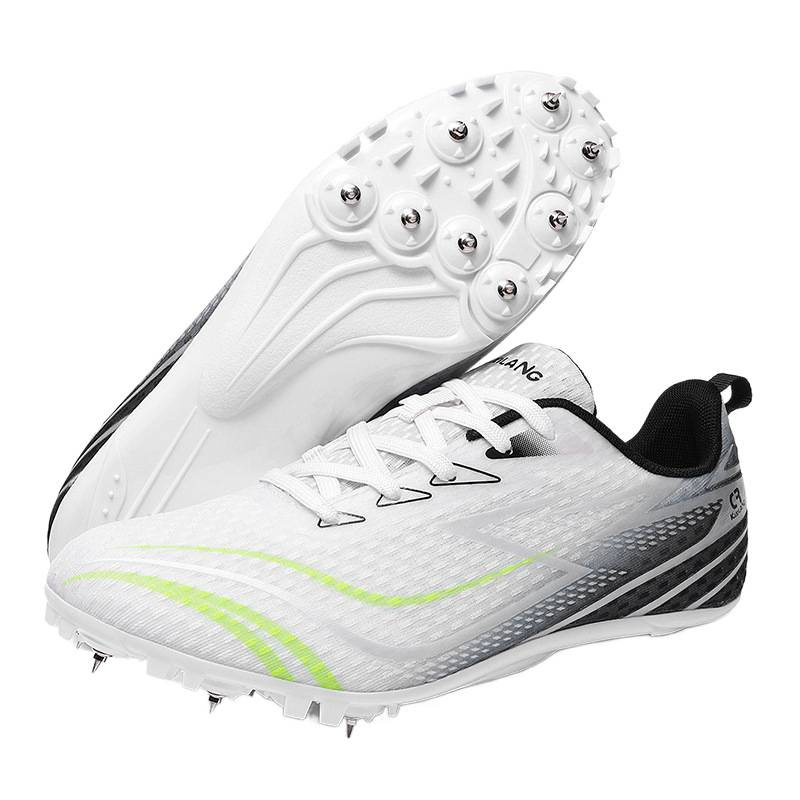 Zapatillas de Atletismo con Clavos 8 Clavos Caucho PU y Malla Transpirable para Pista image 6