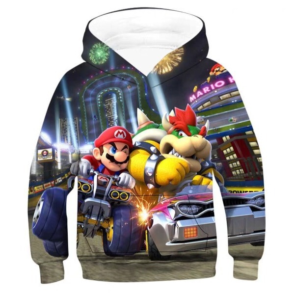 Factory hot sale to make children's clothing clothing cross-border foreign trade 3D printing hooded personality fashion clothing