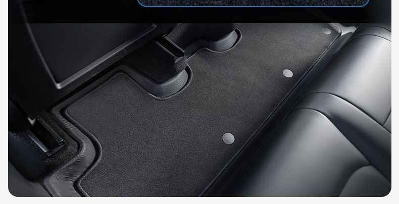 Custom-fit PEY all-new model Mercedes carpet floor mat Tesla car accessories foot mat 3 black