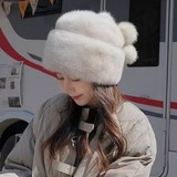 Зимняя модная удерживающая тепло шапка для матери, увеличенная толщина, для среднего возраста