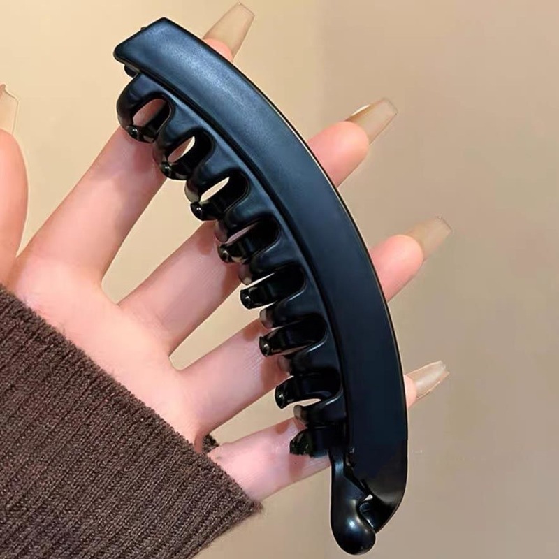 レトロなヒョウ柄バナナヘアクリップ、女性用ポニーテールツイストクリップ、上品な後頭部ボリュームアップクリップ、ヘアアクセサリー、エキゾチックスタイル|undefined