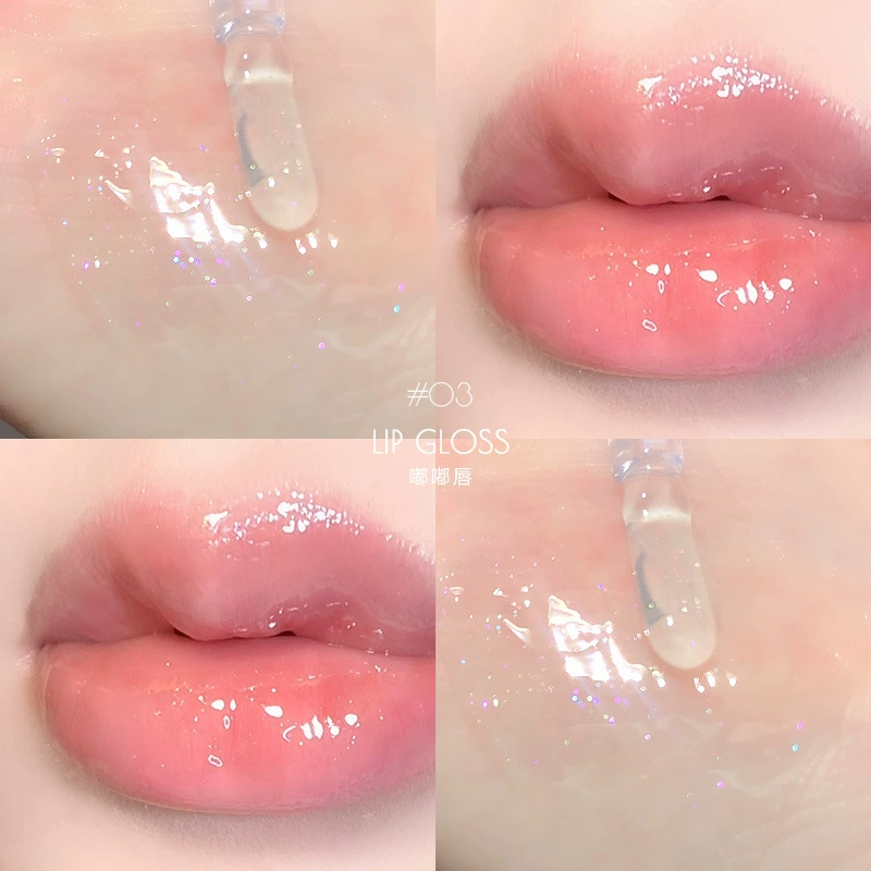 Maxfine Flashing lip gloss, intense hydration, mirror effect, does not fade