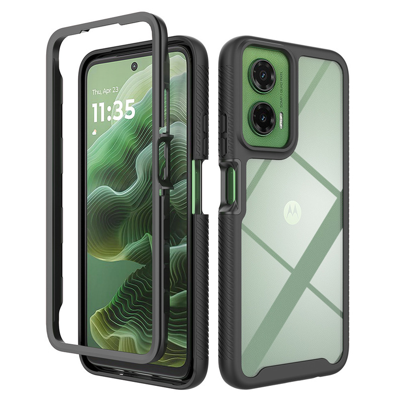 Cross-border Moto G35 Three-proof Mobile Phone Case 360 All-inclusive Drop-proof Star Three-proof Protective Case
