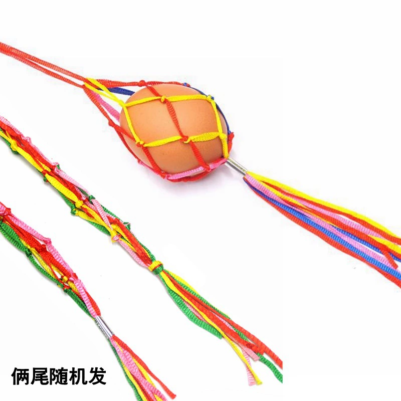 Children's red rope bracelet, hand-woven colorful cord, adjustable length
