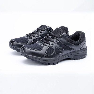 新式作训鞋男女黑色轻便透气跑步鞋胶鞋训练运动鞋耐磨保安鞋包邮|ms