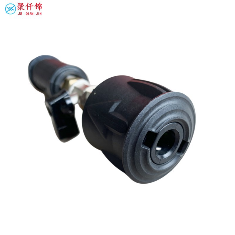 Cross-border sources of goods are suitable for quick insertion of 8/9mm universal adapter for water gun and high pressure pipe of Liqi Bosch car washer.