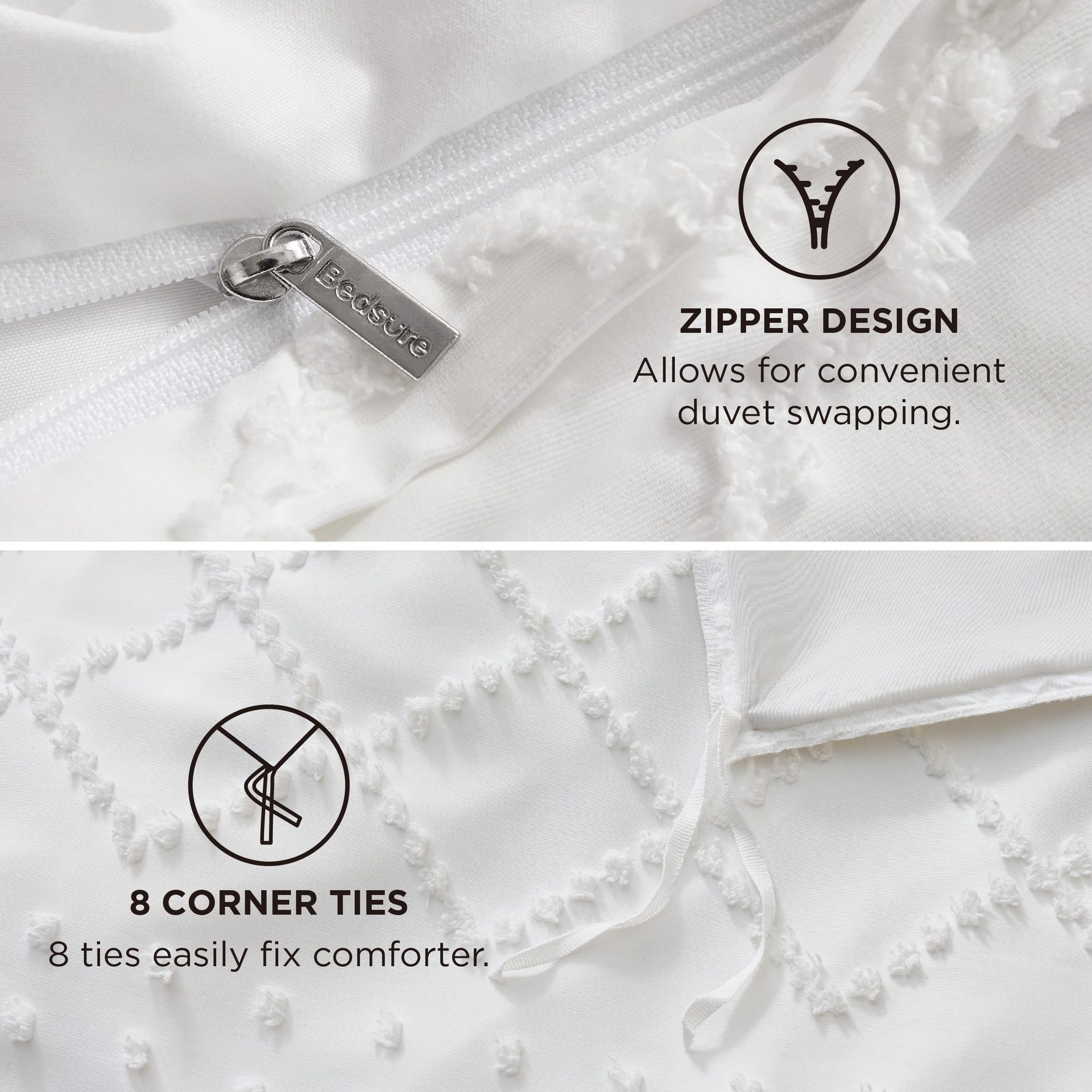 01 - White (No Comforter) Cal 
