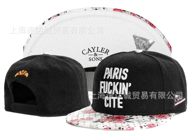 Mayorista comercio exterior sombrero plano sombrero ajuste sombrero sombrero de automóvil sombrero de moda americana sombrero de sol sombrero de sol