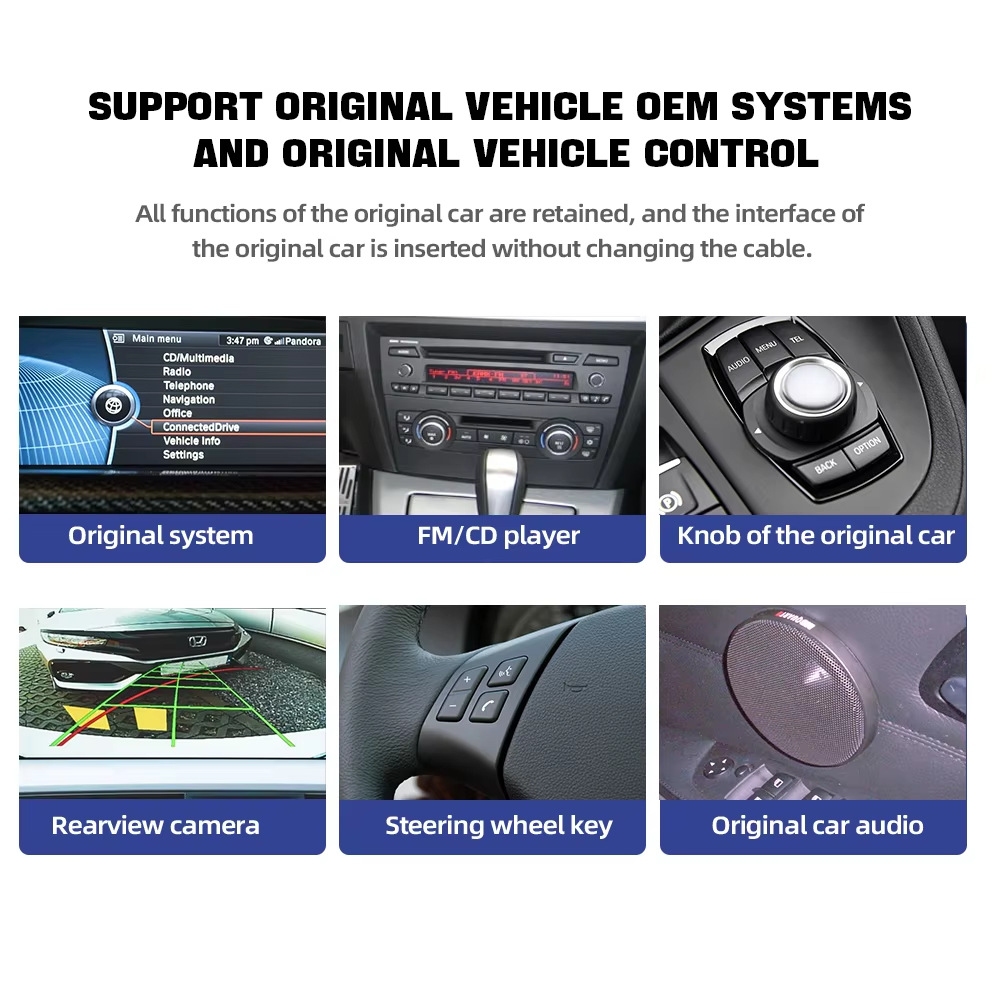 Suitable for BMW X3X4 F25F26 2013-2017 10.25'' car-mounted large-screen navigation central control screen