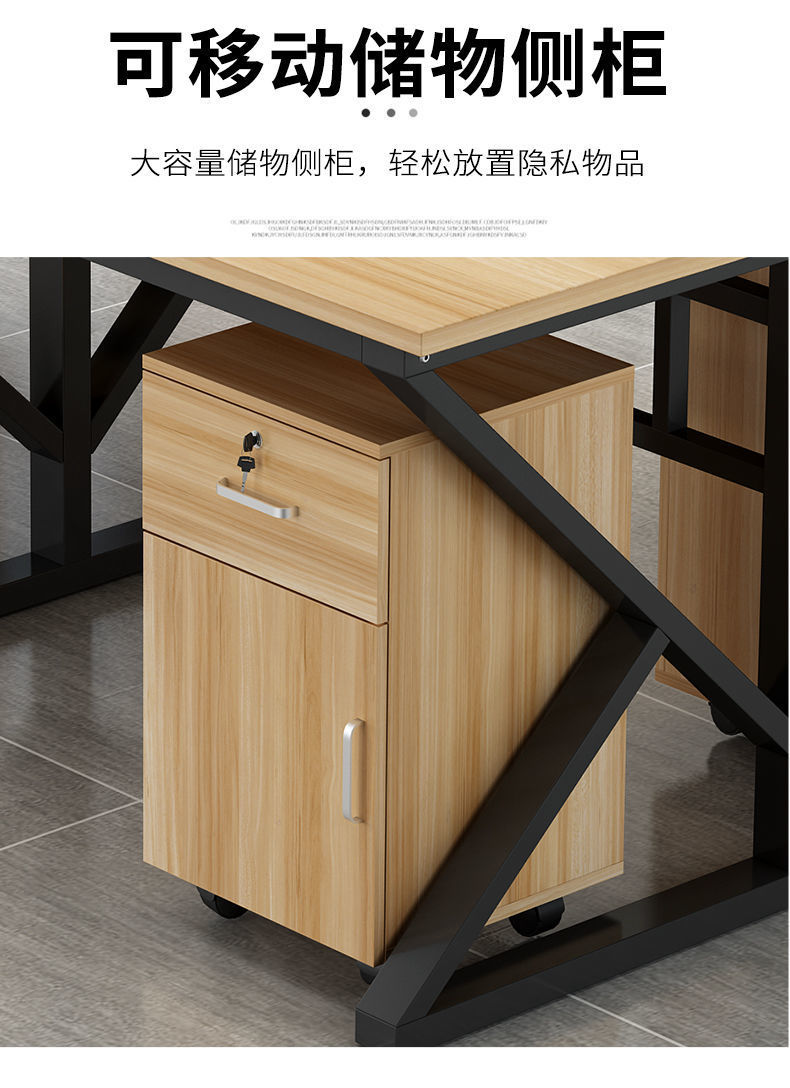 Wholesale of Star staff office desks, desks and chairs, four-person, six-person, double-person, single-person booths, workstations, and computer desks pic 16