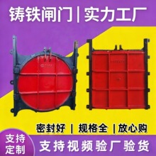 铸铁闸门镶铜方形圆形手电两用双向止水球墨铸铁暗杆式水库闸门