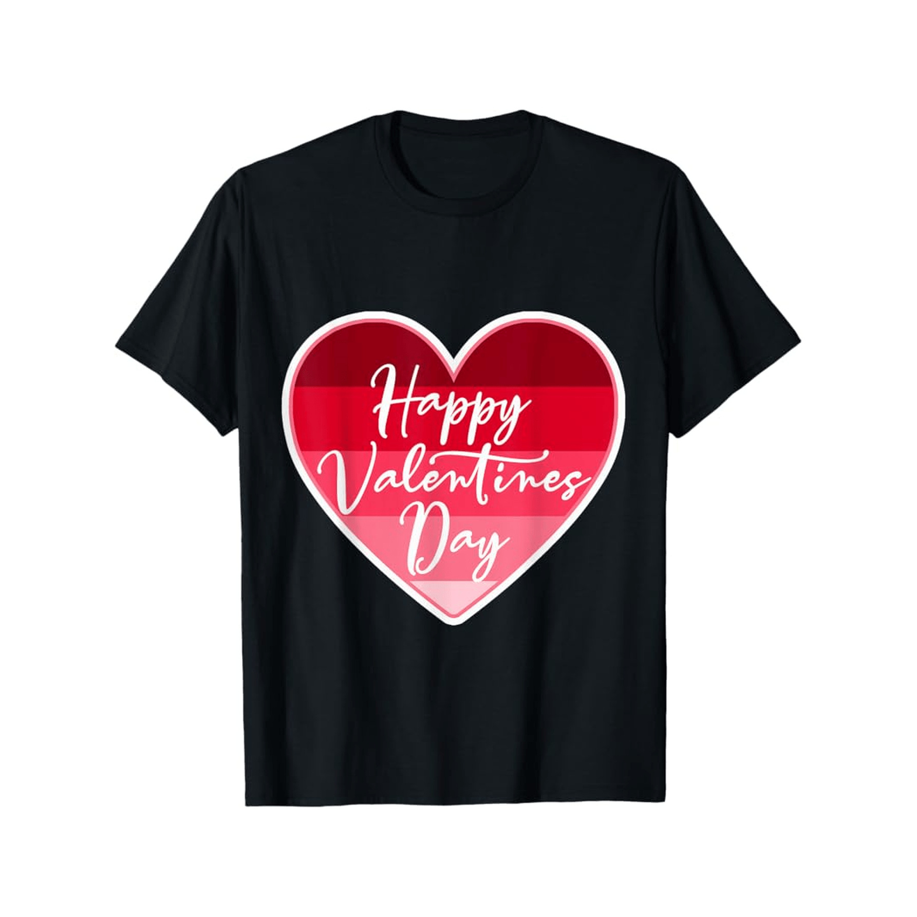 【European Size Cotton T】Happy Valentine's Day T-Shirt for Men and…